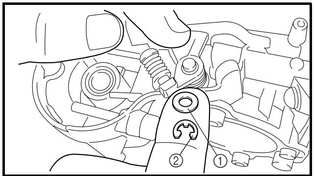 YAMAHA YZ450F - Étapes de la mesure et du réglage: - 4