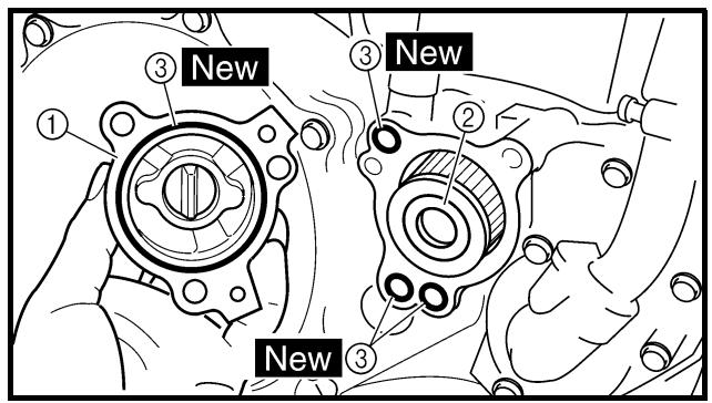 YAMAHA YZ450F - CHANGEMENT DE L'HUILE MOTEUR - 1