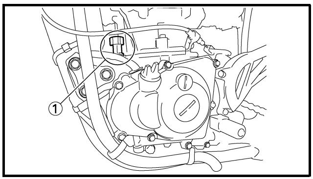 YAMAHA YZ450F - WARNING - 1
