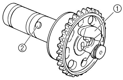 YAMAHA YZ450F - Kontrollieren: - 1