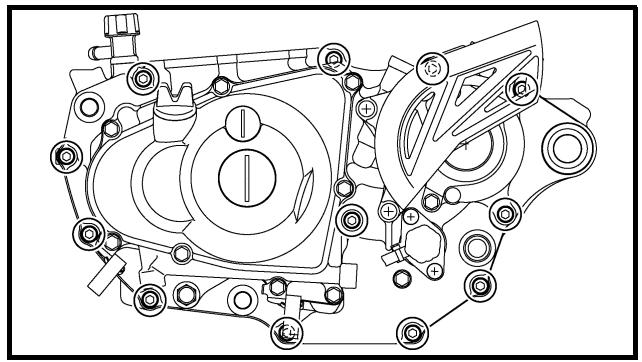 YAMAHA YZ450F - ROULEMENT DE CARTER - 1