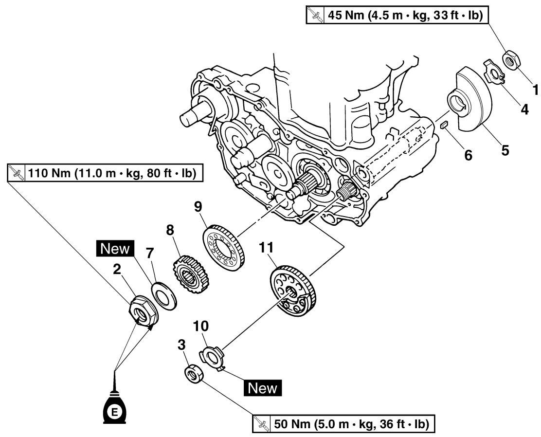 YAMAHA YZ450F - BALANCER - 2