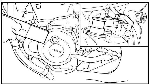 YAMAHA YZ450F - SPARK PLUG INSPECTION - 3