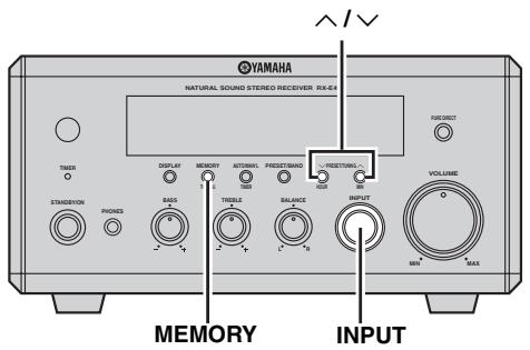 YAMAHA CDX-E410 - Remarques - 1