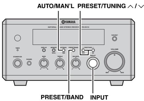YAMAHA CDX-E410 - Syntonisation automatique - 1