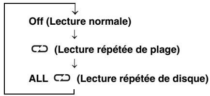 YAMAHA NX-E800 - Répétition de la lecture (Lecture répétée) - 2