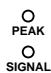 YAMAHA 02R96 - Témoins PEAK & SIGNAL - 1