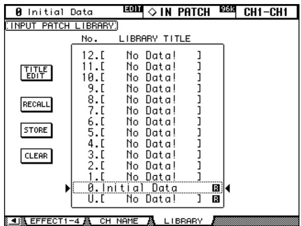 YAMAHA 02R96 - Bibliothèque de canal - 2