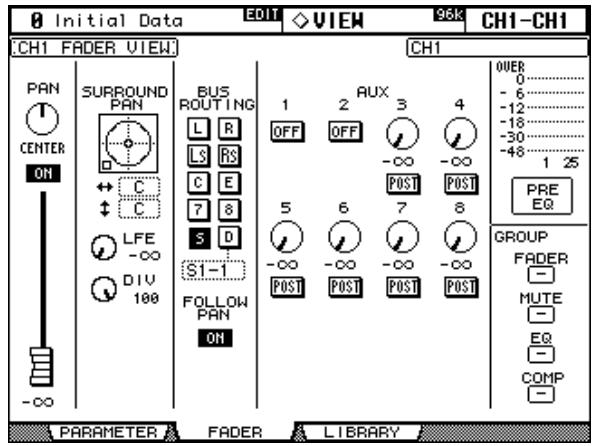 YAMAHA 02R96 - Canaux d'entrée - 1