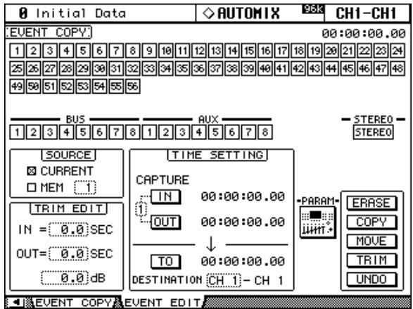 YAMAHA 02R96 - Édition "offline" des événements automix - 1