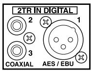 YAMAHA 02R96 - Entrées 2TR digital - 1