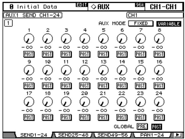 YAMAHA 02R96 - Mode variable - 1
