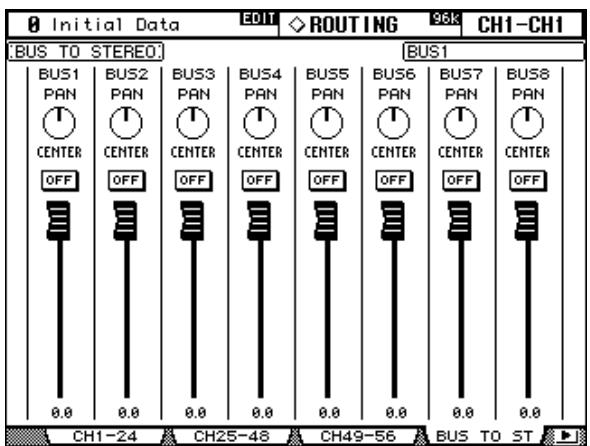 YAMAHA 02R96 - Acheminement des bus vers le bus stéréo - 1