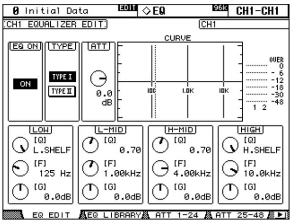 YAMAHA 02R96 - Avec les commandes selected channel equalizer - 2