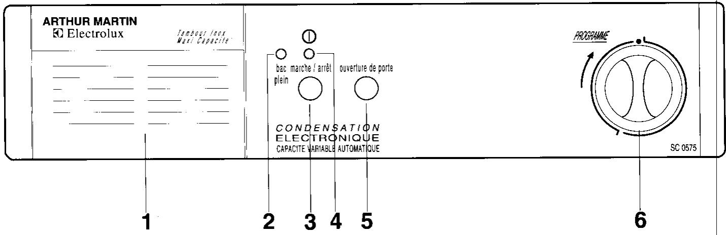 ARTHUR MARTIN SC0575 - Raccordement électrique - 1