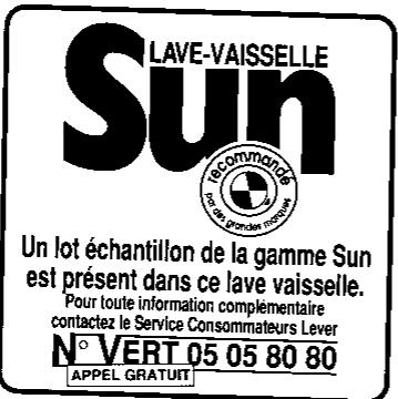 ARTHUR MARTIN VA4515 - Contrôle du niveau de liquide: - 1