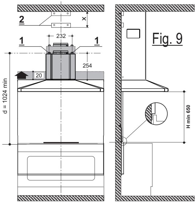 ARTHUR MARTIN AFC9010N - Positionnement et fixation des étriers - 1
