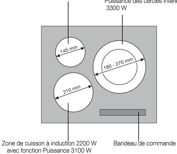 ARTHUR MARTIN AHD60041I - Equipement du plan de cuisson - 1