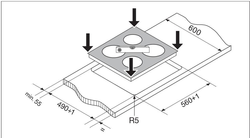 ARTHUR MARTIN AHD60110S 65T - Application du joint - 5