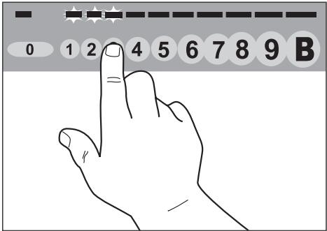 ARTHUR MARTIN AHD60150OW - Sélectionner le niveau de cuisson - 1