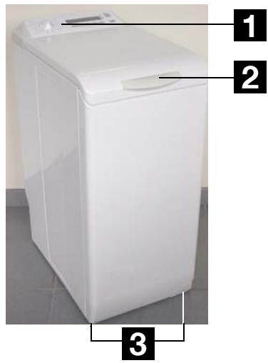 ARTHUR MARTIN AWT7120W - Description of the appliance - 1