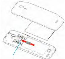 WIKO CINK FIVE - Instalación de la tarjeta de memoria - 2