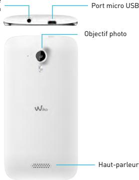 WIKO CINK FIVE - Contenu du coffret: - 1