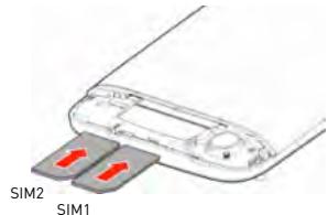 WIKO DARKSIDE - Einlagen der SIM-Karte - 2