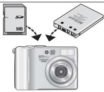 NIKON CAISSON ETANCHE WP-CP2-JUSQU-A 40 M DE PROFONDEUR- - Préparer l'appareil photo - 1