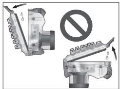 NIKON CAISSON ETANCHE WP-CP2-JUSQU-A 40 M DE PROFONDEUR- - Ouverture du caisson - 1