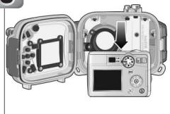NIKON CAISSON ETANCHE WP-CP3-JUSQU-A 40 M DE PROFONDEUR - Wischen Sie das Gehäuse trocken - 2