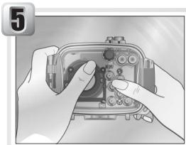 NIKON CAISSON ETANCHE WP-CP3-JUSQU-A 40 M DE PROFONDEUR - Prüfen Sie auf Dichtigkeit - 1