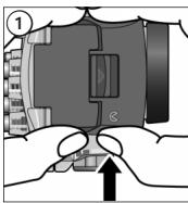 NIKON CAISSON ETANCHE WP-CP3-JUSQU-A 40 M DE PROFONDEUR - Release the buckle - 1