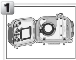 NIKON CAISSON ETANCHE WP-CP3-JUSQU-A 40 M DE PROFONDEUR - √ Important! - 1