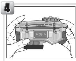 NIKON CAISSON ETANCHE WP-CP3-JUSQU-A 40 M DE PROFONDEUR - Tauchen Sie das Gehäuse in Wasser ein - 1