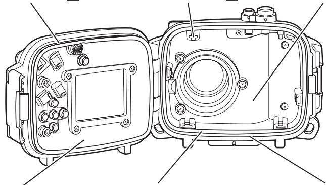 NIKON CAISSON ETANCHE WP-CP4-JUSQU-A 40 M DE PROFONDEUR - Das Unterwassergehäuse WP-CP4 in der Übersicht - 2