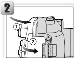 NIKON CAISSON ETANCHE WP-CP4-JUSQU-A 40 M DE PROFONDEUR - Close the case - 1