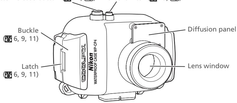 NIKON CAISSON ETANCHE WP-CP4-JUSQU-A 40 M DE PROFONDEUR - Parts of the WP-CP4 - 5