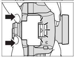 NIKON CAISSON ETANCHE WP-CP4-JUSQU-A 40 M DE PROFONDEUR - Latch the case - 1