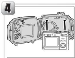 NIKON CAISSON ETANCHE WP-CP4-JUSQU-A 40 M DE PROFONDEUR - V Opening the Case - 2