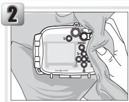 NIKON CAISSON ETANCHE WP-CP4-JUSQU-A 40 M DE PROFONDEUR - Réactivation du moniteur - 2