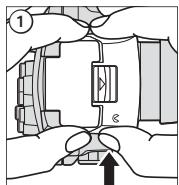 NIKON CAISSON ETANCHE WP-CP4-JUSQU-A 40 M DE PROFONDEUR - Release the buckle - 1