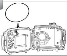 NIKON CAISSON ETANCHE WP-CP4-JUSQU-A 40 M DE PROFONDEUR - Grease the O-ring - 1