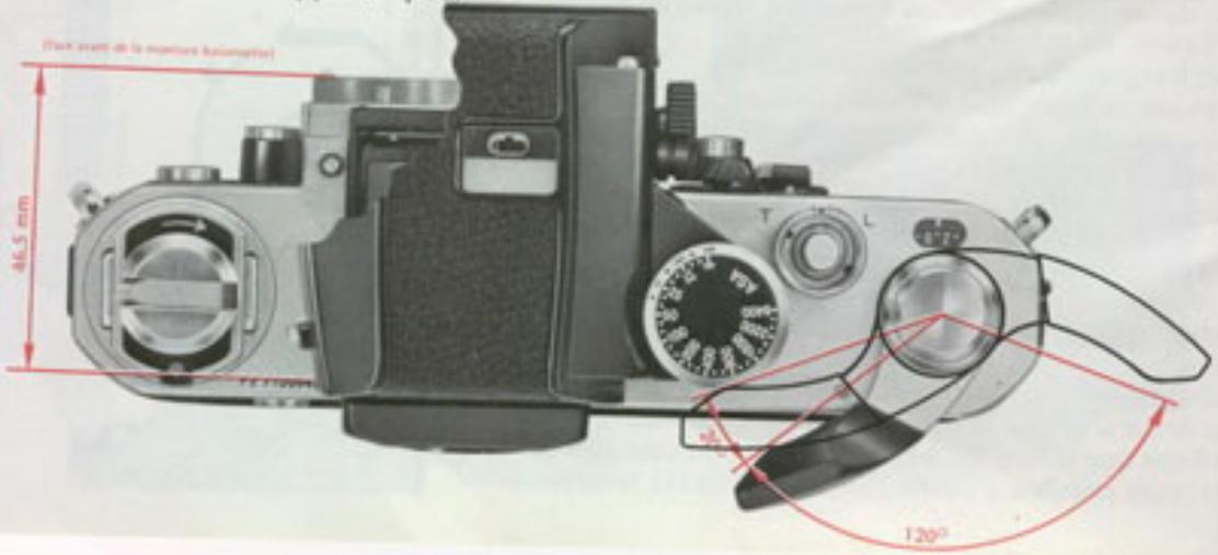 NIKON F2 PHOTOMIC - Levier d'armement rapide - 1