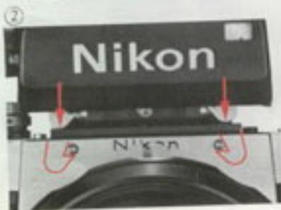 NIKON F2 PHOTOMIC - Changement de VISEUR - 2