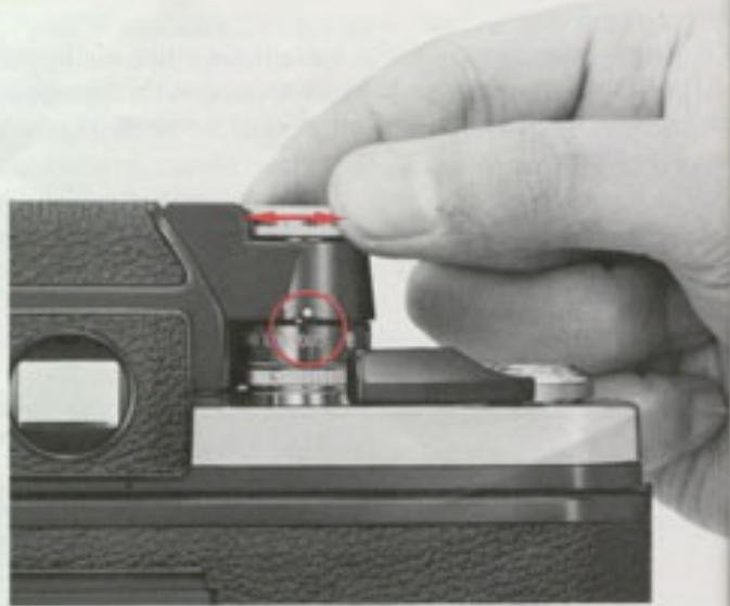 NIKON F2 PHOTOMIC - Reglage de l'exposition - 1