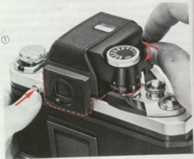 NIKON F2 PHOTOMIC - Changement de VISEUR - 1
