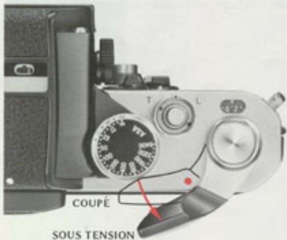 NIKON F2 PHOTOMIC - Mise sous tension du posemètre - 1