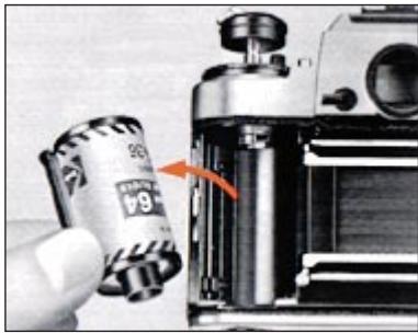NIKON FA - UNLOADING FILM - 4