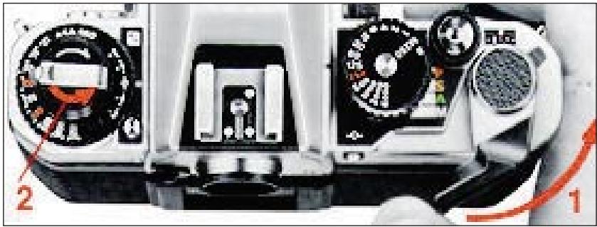 NIKON FA - LOADING FILM - 7